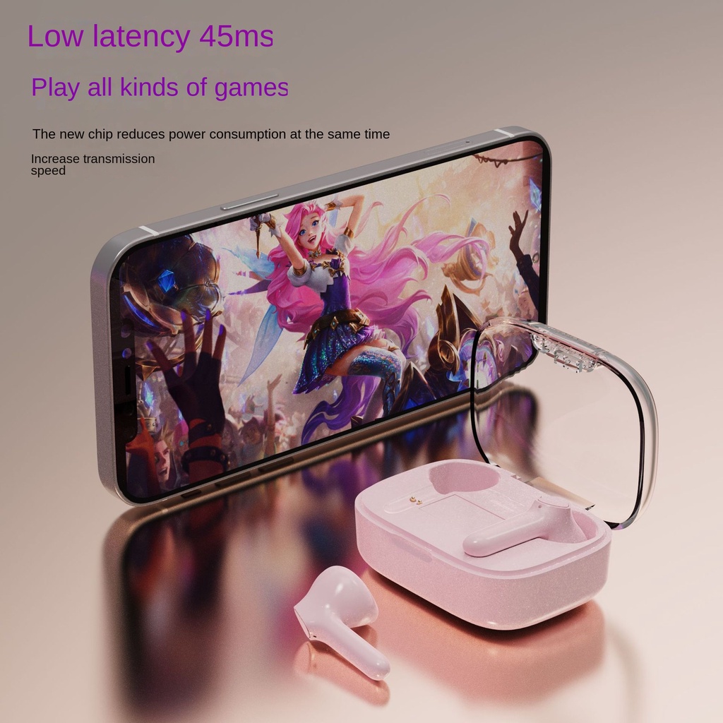 Tai nghe bluetooth BT15 V5.3  Không dây  Tai nghe trong tai