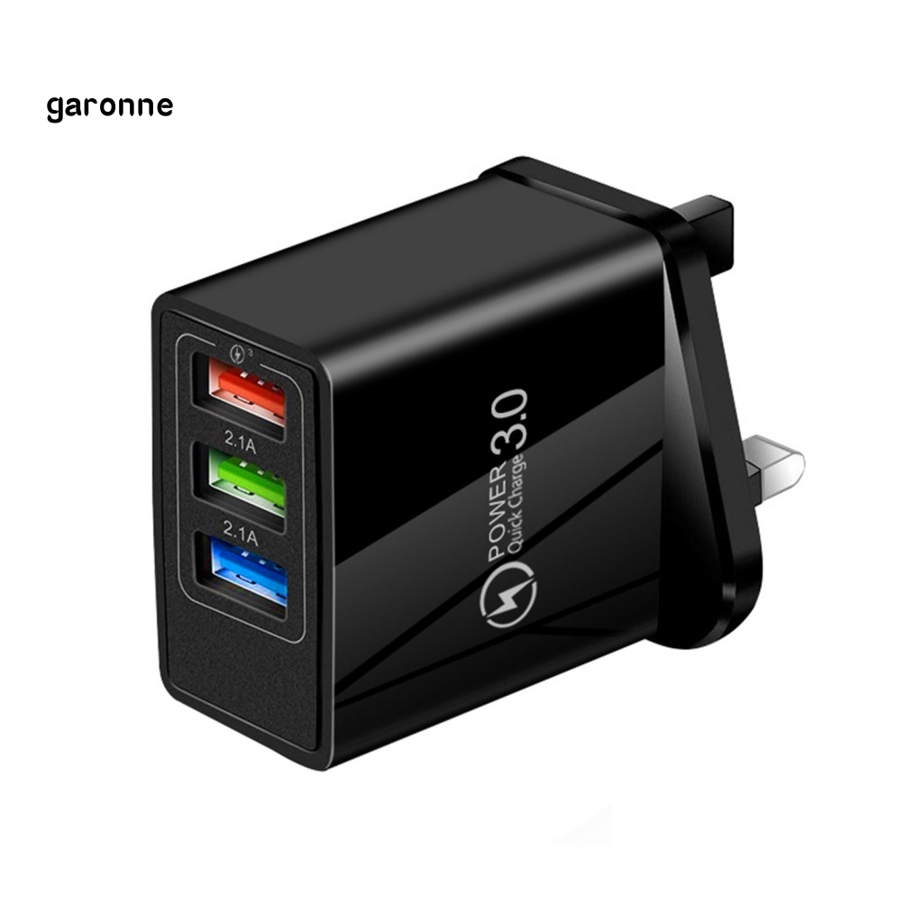 Tẩu Sạc Nhanh 3 Cổng Usb PD36W QC30 Mini Cho Gia Đình / Văn Phòng