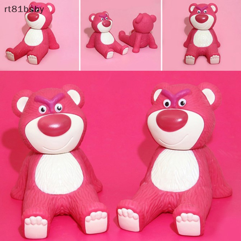 Rt Lotso Giá Đỡ Điện Thoại Thông Minh Để Bàn Trang Trí Hình Chú Gấu / Dâu Tây Dễ Thương Dùng Làm Quà