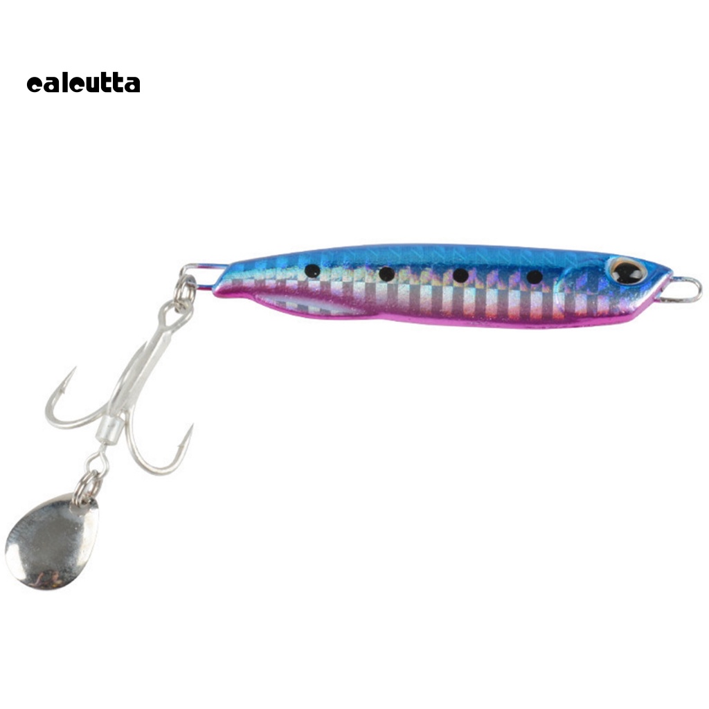 Mồi Giả Câu Cá 3D Bằng Kim Loại 30g / 75cm