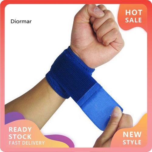 1 Cặp Đai Quấn Bảo Vệ Cổ Tay Có Thể Điều Chỉnh Hỗ Trợ Tập Thể Thao