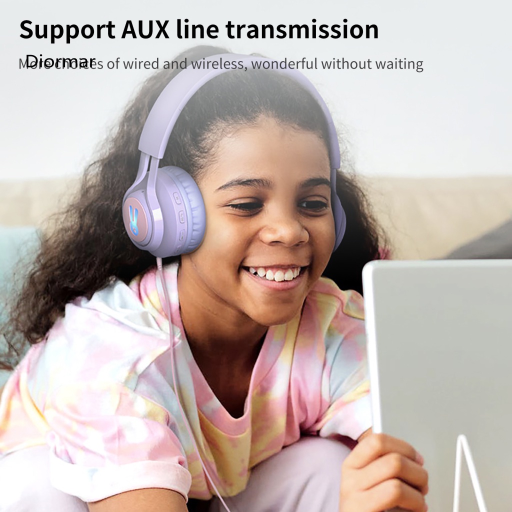 Tai Nghe Không Dây Kết Nối Bluetooth Âm Thanh Sống Động Chất Lượng Cao DIO 50 Cho Trẻ Em