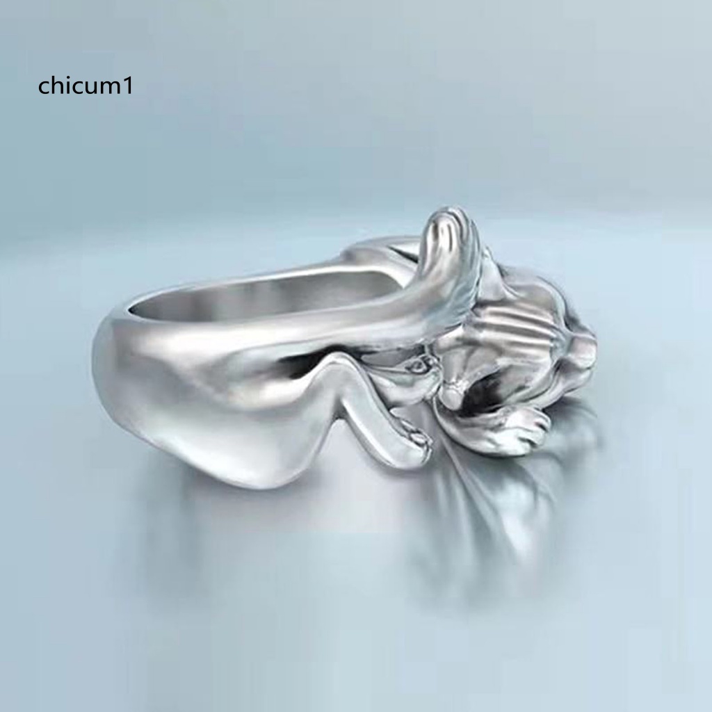 Nhẫn Hở Hình Mèo Dễ Thương Có Thể Điều Chỉnh Kích Cỡ