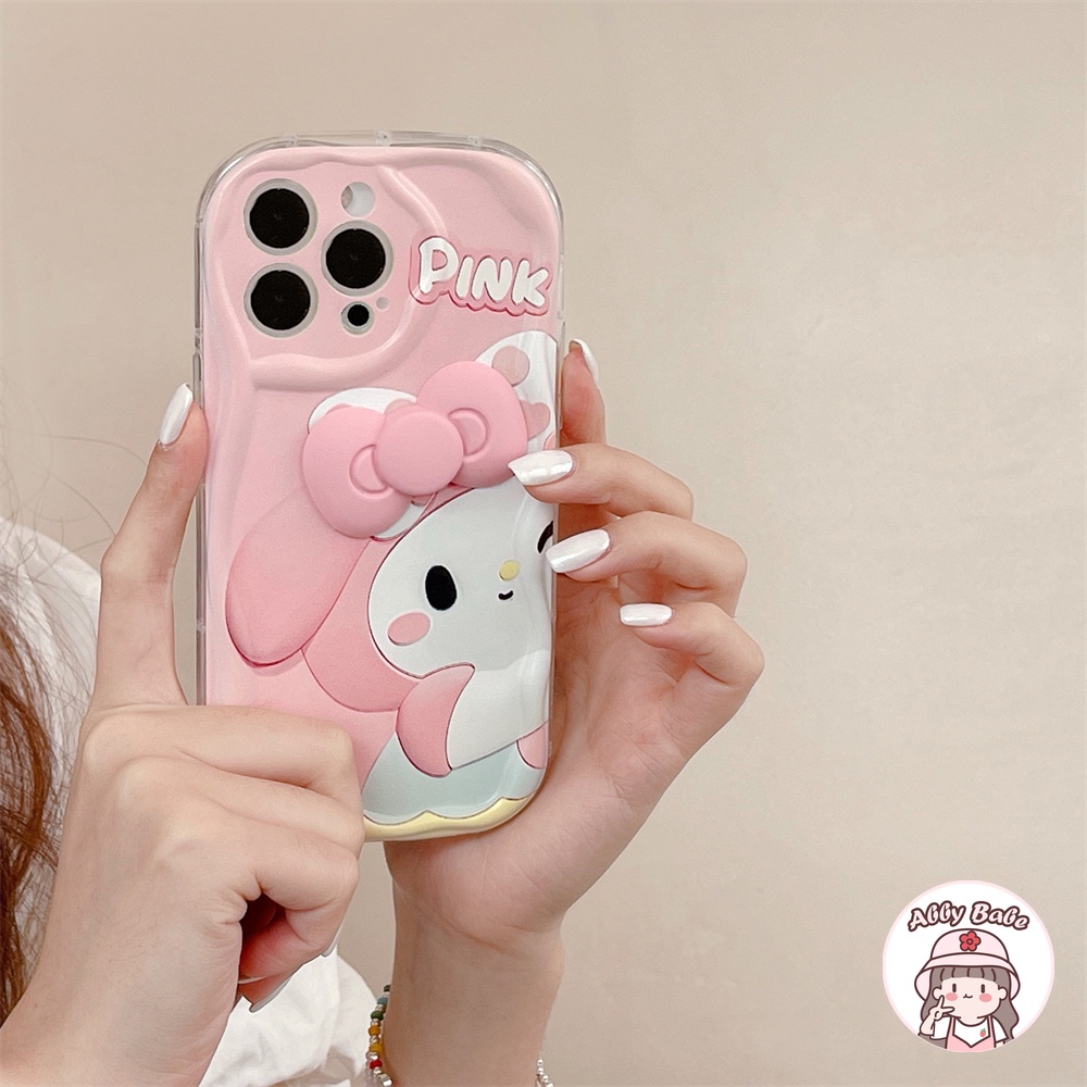 Ốp Điện Thoại TPU Dẻo Họa Tiết Hoạt Hình Melody Kitty Kiểu Hàn Quốc Cho IPhone 14 Pro Max 12 11 Pro Max X XS XR 7Plus