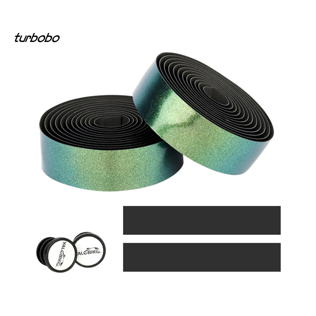 Tur Bobo Dây Quấn Tay Lái Xe Đạp Leo Núi Bằng Xốp EVA Giả Da Chống Sốc Họa Tiết Tam Giác