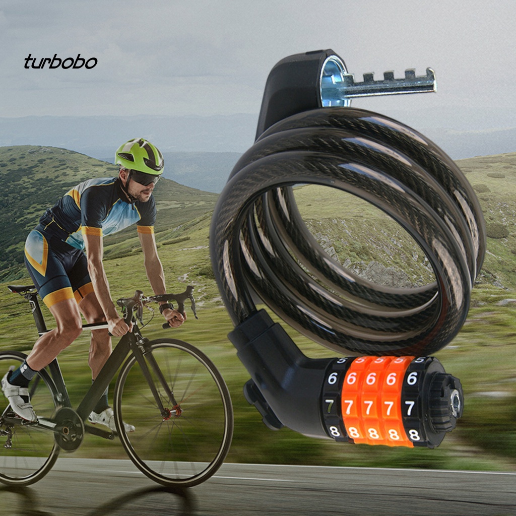 Khóa Xe Đạp Bằng ABS Năm Mật Khẩu Độ Bền Cao Không Vỡ Chống Thấm Nước