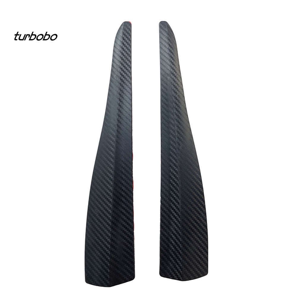 Set 2 Dải Bảo Vệ Góc Chống Va Chạm Bằng Sợi Carbon Thông Dụng Cho Xe Hơi