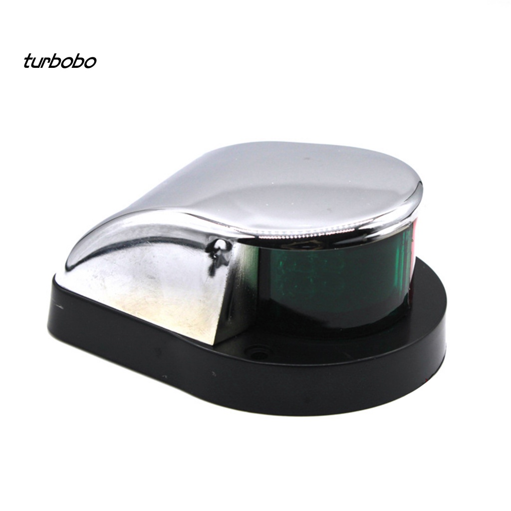 Turbobobo Đèn Chiếu Sáng Bên Hông Tàu Thuyền Độ Sáng Cao Chống Thấm Nước Chất Liệu ABS Màu Đỏ Và Xanh Lá