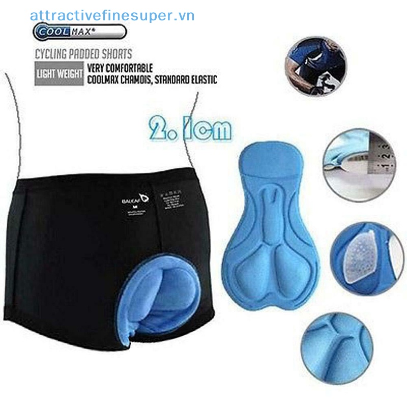 Quần Short Đạp Xe Có Đệm 3D Cho Nam AFS