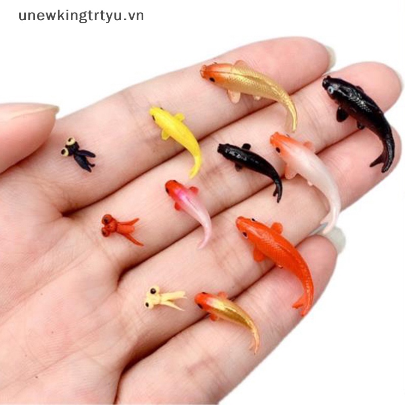 Set 5 Cá Chép Mini Trang Trí Nhà Búp Bê