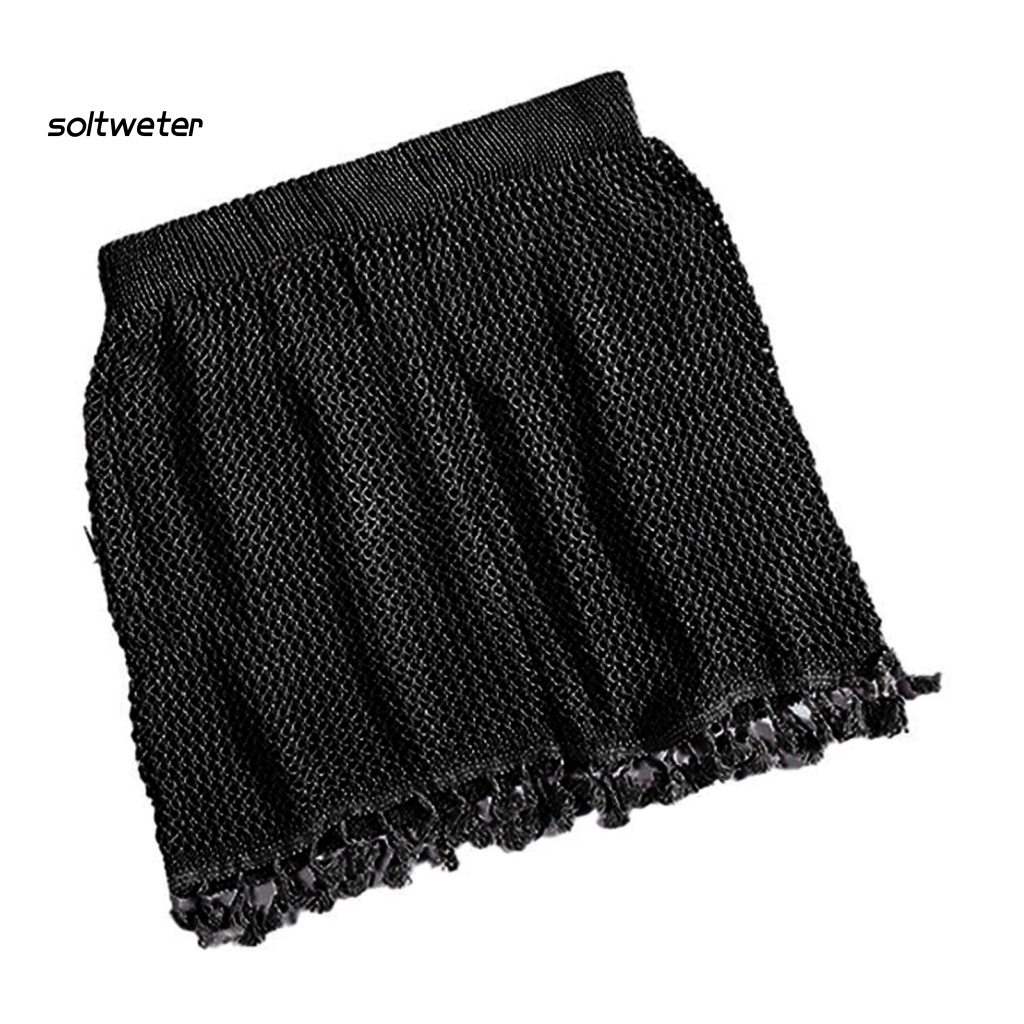 Chân Váy Bơi Bằng Polyester Lưng Thun Xuyên Thấu Thời Trang Quyến Rũ Cho Nữ