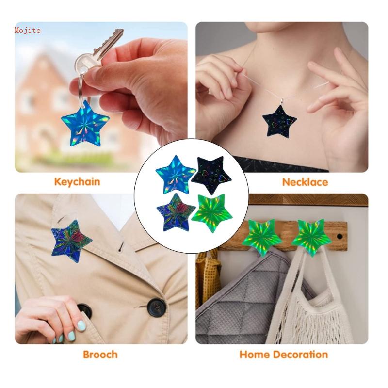 Khuôn Silicone Làm Trang Sức Hình Ngôi Sao Năm Cánh