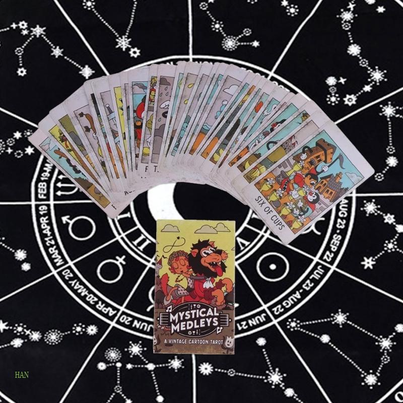 Bộ Bài Tarot Phiên Bản Bí Ẩn Đầy Đủ Phiên Bản Tiếng Anh Cho Bữa Tiệc Gia Đình