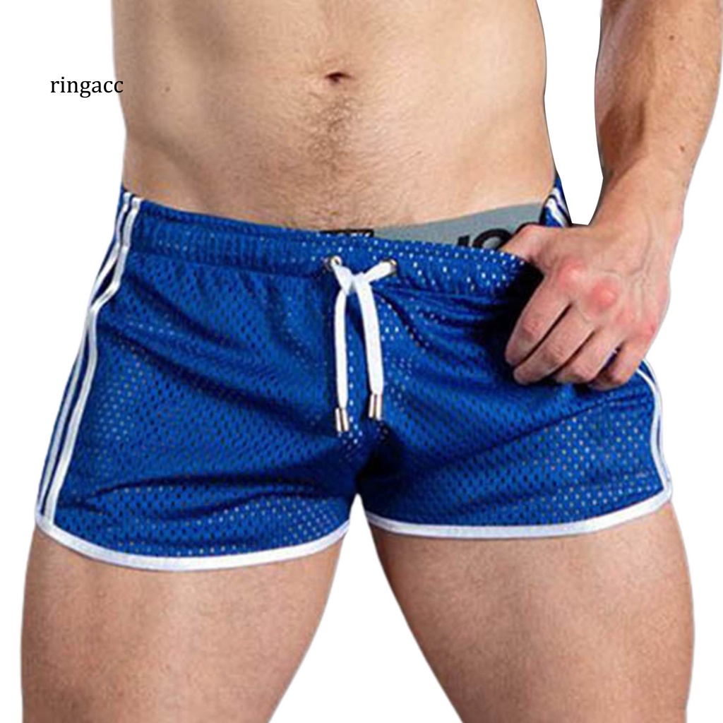 Quần Short Thể Thao Bằng Polyester Thoáng Khí Mau Khô Cho Nam