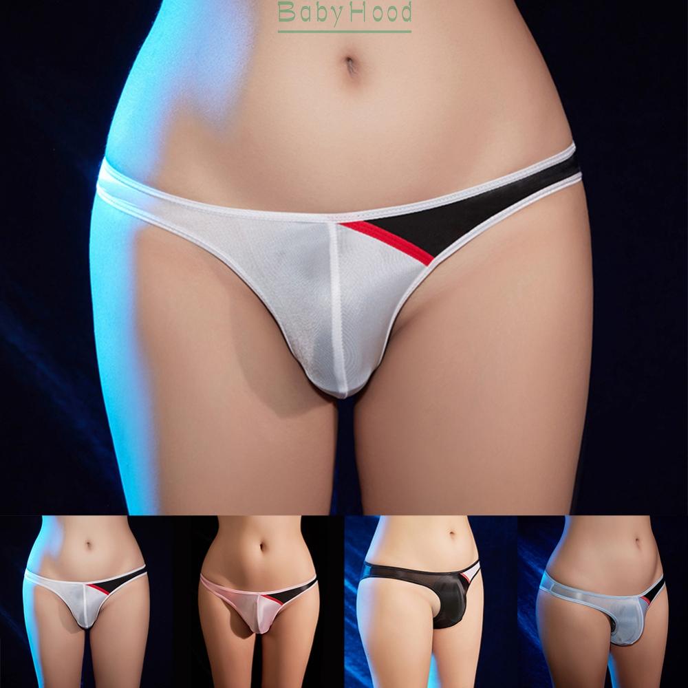 Quần Lót Nam Vải Lụa Bóng Xuyên Thấu#BBHOOD