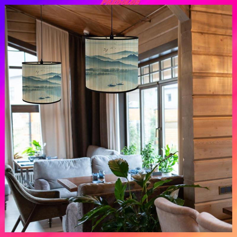 Chụp Đèn Treo Trần Nhà Bằng Vải Dệt Thủ Công In Họa Tiết Trống Cổ Điển Trang Trí Phòng Ngủ / Nhà Cửa