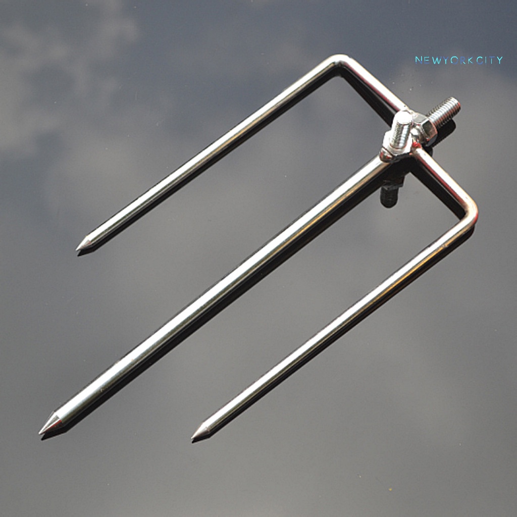 Giá Đỡ Dù Câu Cá Bằng Thép Không Gỉ Chống Gió