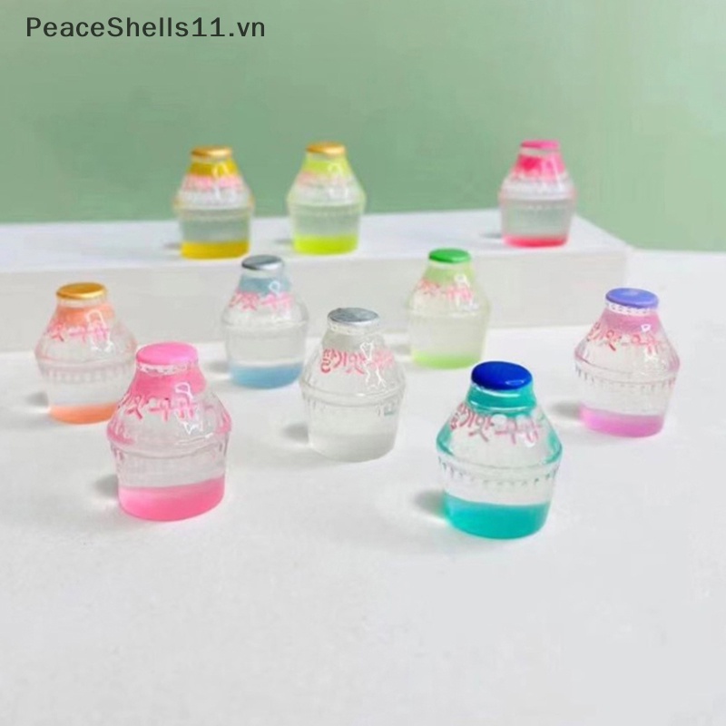 Bộ 5 Tượng Nhựa Phát Sáng Trong Bóng Tối Trang Trí Búp Bê