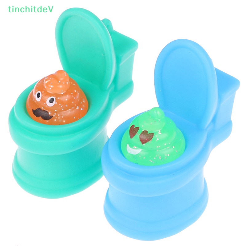 [TinchitdeV] Đồ Chơi Ghế Ngồi Toilet Dạng Bóp Sáng Tạo Nhiều Màu Sắc Mang Theo Xung Quanh [Mới