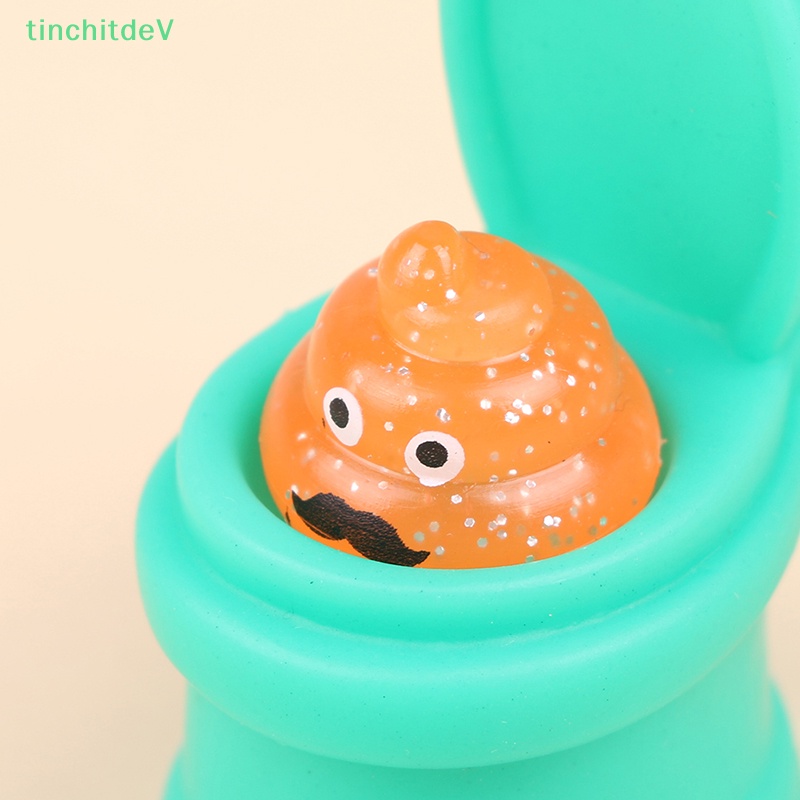 [TinchitdeV] Đồ Chơi Ghế Ngồi Toilet Dạng Bóp Sáng Tạo Nhiều Màu Sắc Mang Theo Xung Quanh [Mới