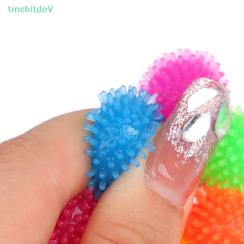 [TinchitdeV] Set 12 Đồ Chơi Vòng Đeo Tay Bóng Spiky Hedge Giảm Căng Thẳng Mới Lạ [Mới]