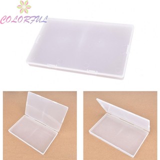 【COLORFUL】Plastic Storage Box Storage Box Transparent Container Organizer Jewelry