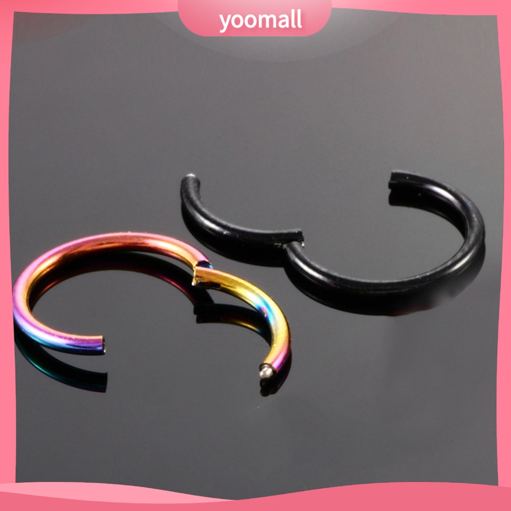 Khuyên Mũi / Môi Bằng Thép Không Gỉ Trang Trí Cá Tính