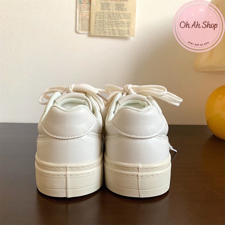 🍓  Giày Đi Học Giày Da Hàng Loại 1 Mũi Tròn 2 Dây Phong Cách Cá Tính  Ohahshopgiaydep