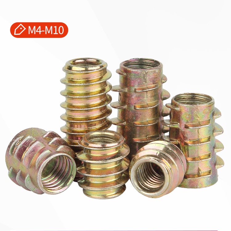 Đai Ốc Lục Giác Bằng Gỗ Cứng Gắn Bên Trong Bên Ngoài Cho Nội Thất Hạt Dẻ
