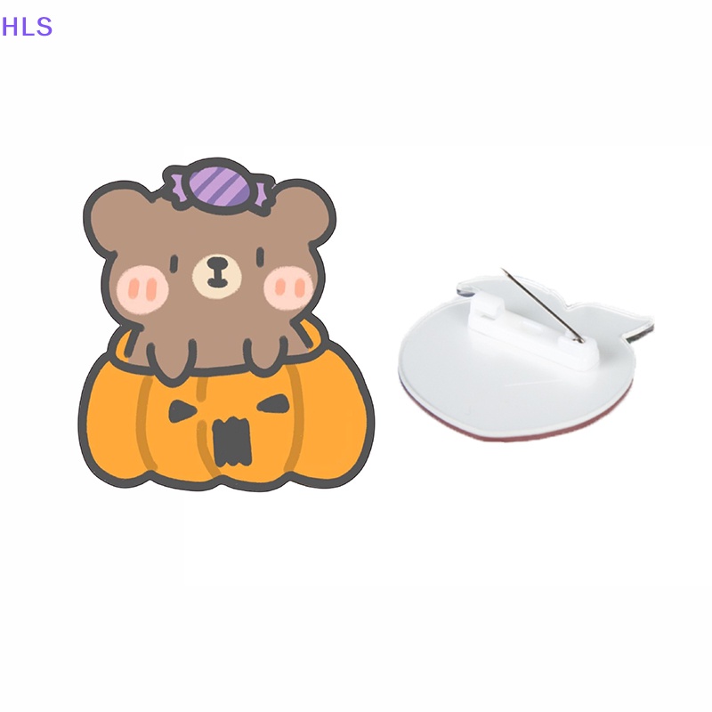 Ghim Cài Áo Bằng Acrylic Hình Hoạt Hình Dễ Thương Phong Cách Hàn Quốc