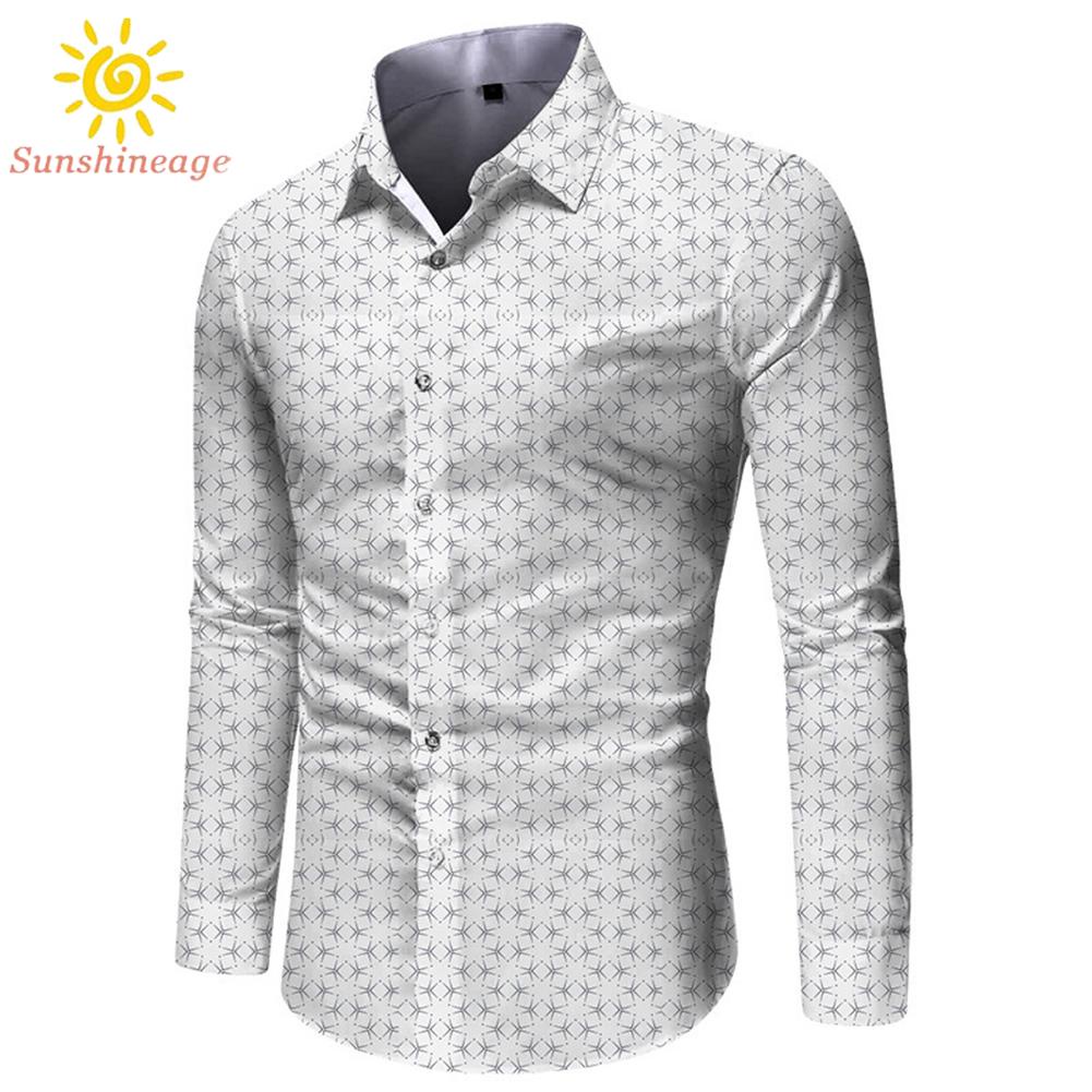 Áo Sơ Mi Polyester Mềm Mại Thoải Mái In Họa Tiết