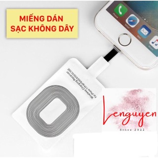 MIẾNG NHẬN SẠC KHÔNG DÂY CHO IPHONE