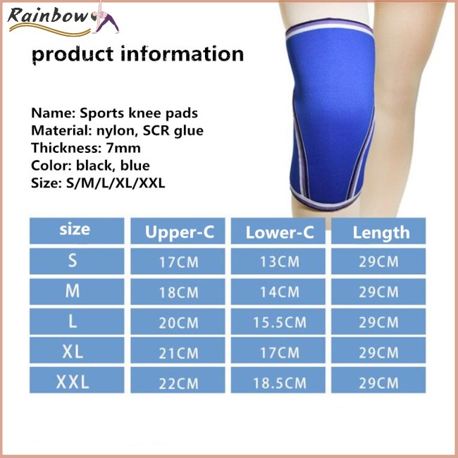Băng Quấn Bảo Vệ Đầu Gối 7MM Khi Chơi Thể Thao