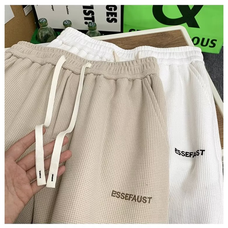 Quần Short Thể Thao Mỏng Dáng Rộng Phong Cách Đường Phố Mỹ Thời Trang Mùa Hè Cho Nam