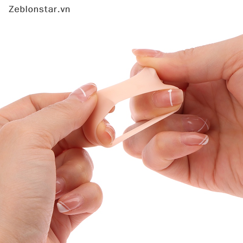 1 Cặp Ống Gel Silicone Bảo Vệ Ngón Chân Cái