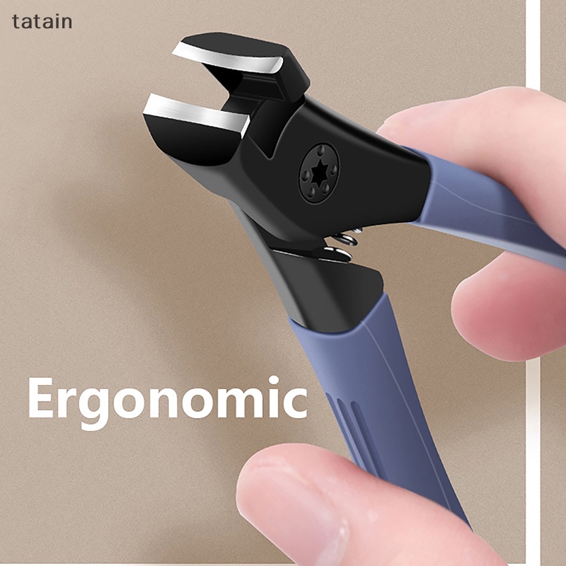 Kềm Cắt Móng Tay Miệng Rộng Bằng Thép Không Gỉ Chống Văng Bảo Vệ Chính Xác