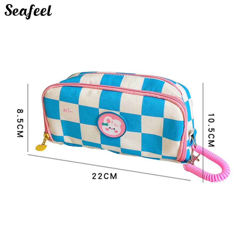 Túi Đựng Bút Chì Dày Dặn Chống Bụi Dễ Dàng Truy Cập Họa Tiết Biển