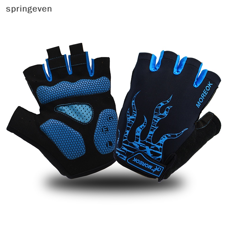 Găng Tay Gel Đệm 5MM Thoáng Khí Chống Trượt Tiện Dụng Khi Đạp Xe Leo Núi