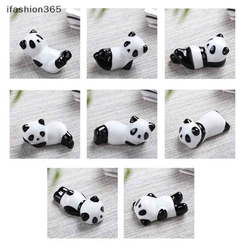 [ifashion365] Thảm Lót Bàn Ăn Bằng Sứ Hình Gấu Trúc Dễ Thương Phong Cách Trung Hoa