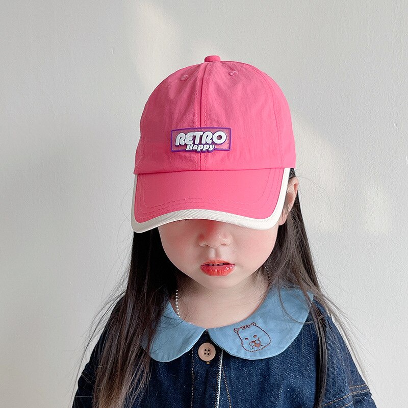 Mũ Lưỡi Trai Thể Thao Chống Nắng Mùa Hè Mau Khô Cho Bé Trai Và Bé Gái