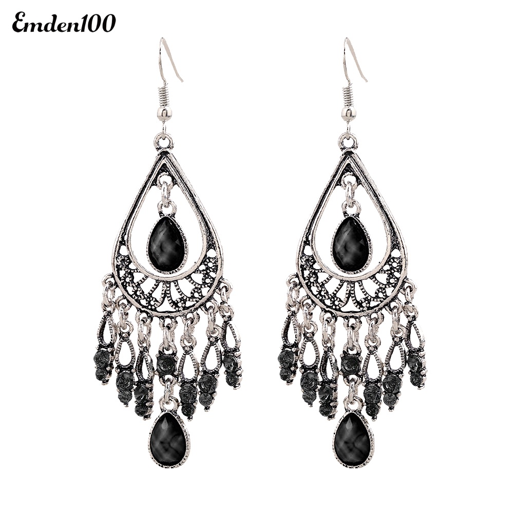 Đôi Bông Tai Dáng Dài Phong Cách Boho Thời Trang Cho Nữ