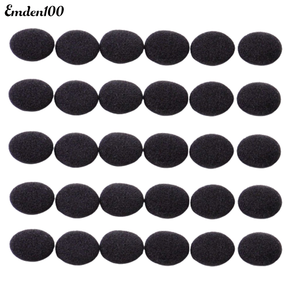 Set 30 Miếng Đệm Tai Nghe Bằng Bọt Biển Mềm Mại Linh Hoạt Chống Trượt