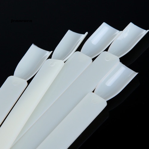 Set 50 Móng Tay Giả Gắn Quạt Luyện Tập / Trưng Bày Cho Nữ