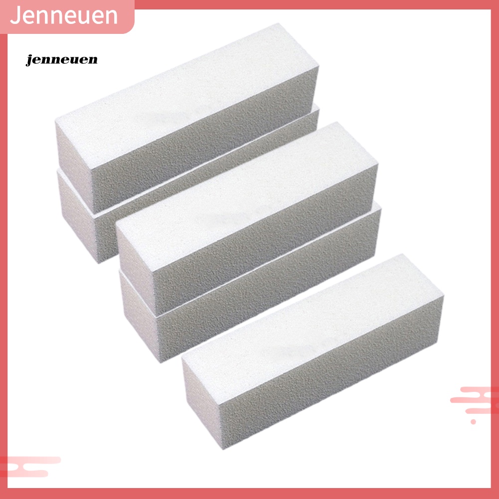 Bộ 5 Dụng Cụ Dũa Móng Tay Màu Trắng Tiện Dụng DIY