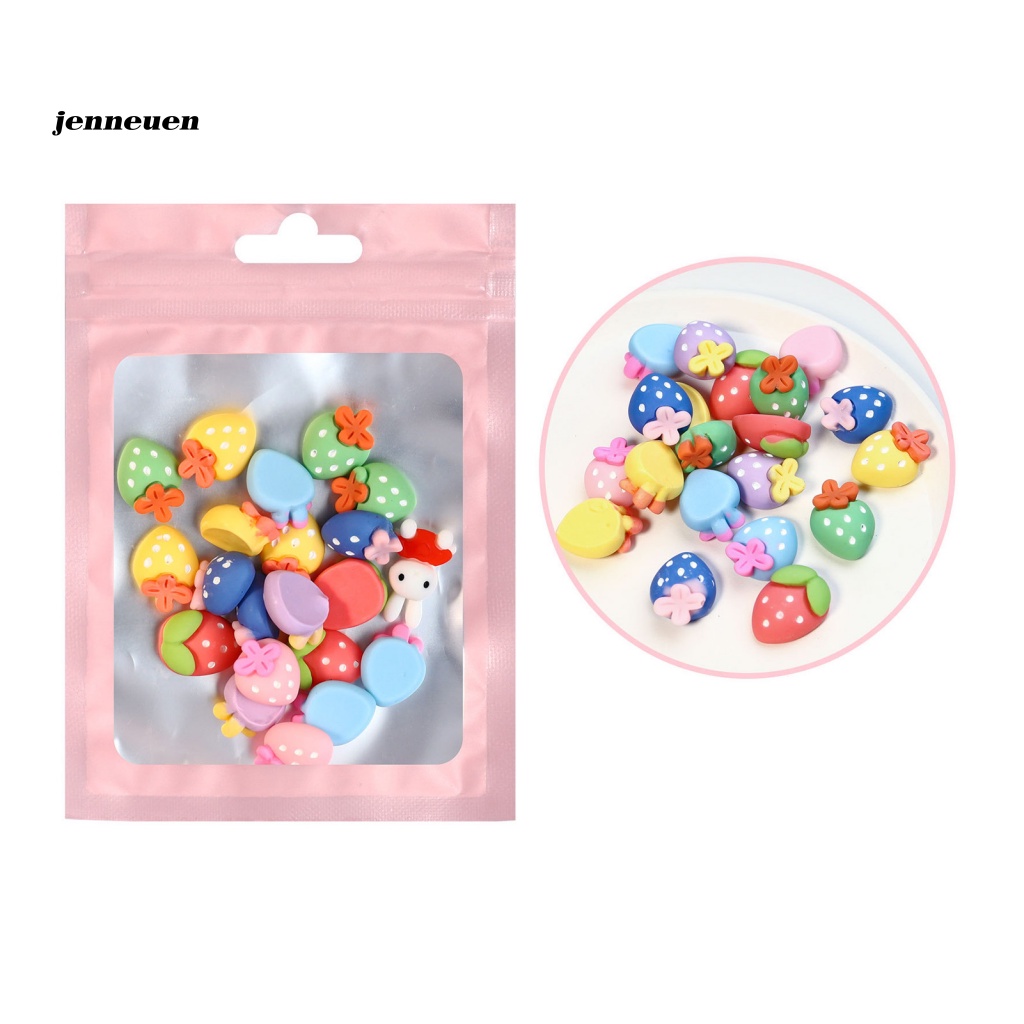 Set 20 Phụ Kiện Trang Trí Móng Tay Mini Hình Động Vật Dễ Thương Màu Sắc