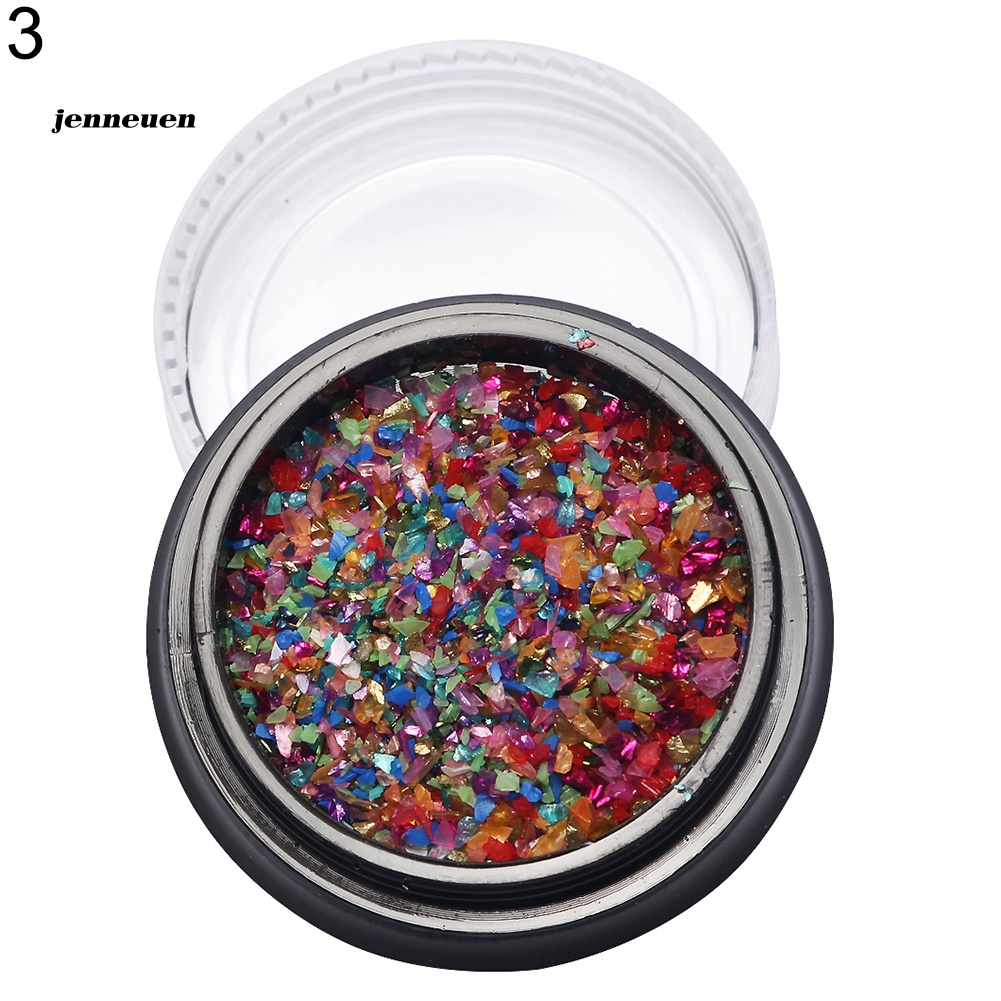 Miếng Dán Trang Trí Móng Tay Hình Vỏ Sò Tự Nhiên DIY