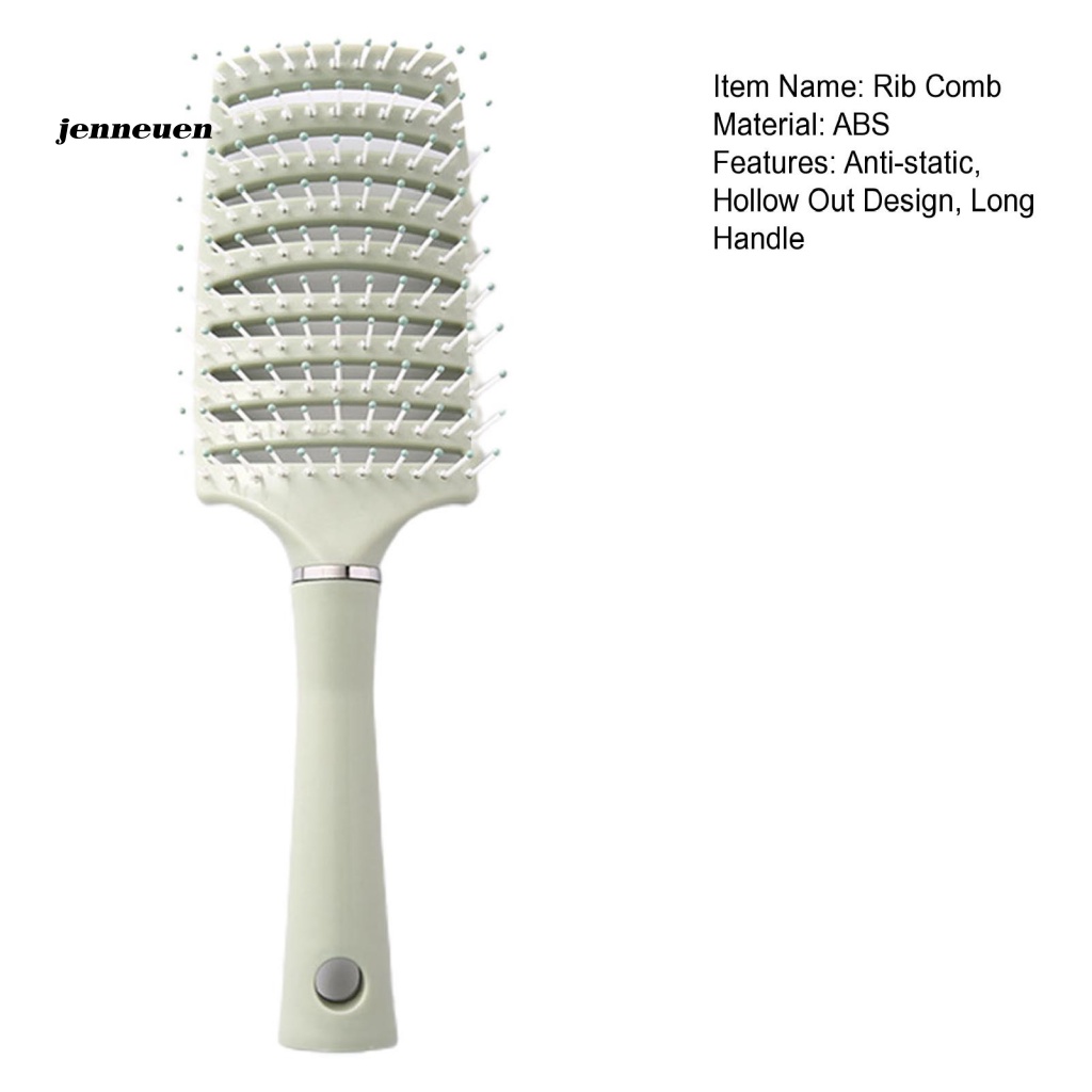 Lược Chải Tóc Tạo Kiểu Không Thắt Nút Thiết Kế Lỗ Thông Hơi Tiện Dụng Cho Salon