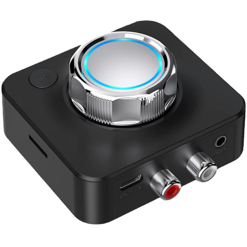 Thiết Bị Nhận Tín Hiệu Âm Thanh Bluetooth 5.0 3D Không Dây Hỗ Trợ Thẻ TF RCA 3.5mm 3.5 AUX Cho Loa Xe Hơi
