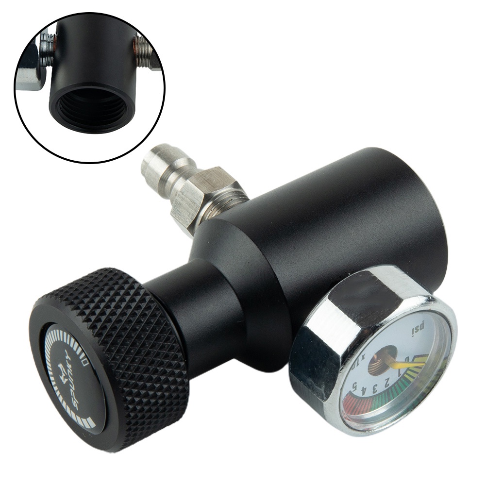 Bộ Chuyển Đổi Đồng Hồ Đo Nồng Độ Sơn CO2 1 / 8 NPT 3000psi