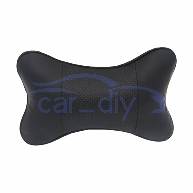 Gối Tựa Đầu Bằng Da PU Mềm Mại Thoải Mái Thông Dụng Trang Trí Nội Thất Xe Hơi